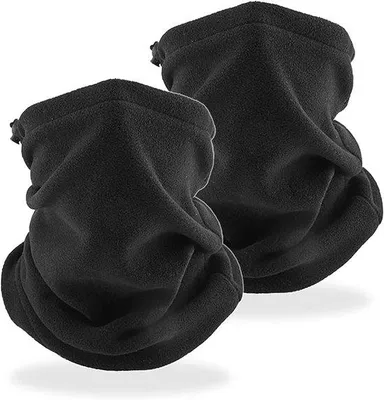Produktbild von Famanu Nackenwärmer für Winter und Sport - Dicke Fleece Halschutz