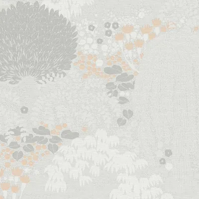 Zdjęcie produktu dla A.S Creation | Famous Garden | 393501 | Tapeta flizelinowa | Drzewa i liście | 10,05 x 0,53 m | Szary