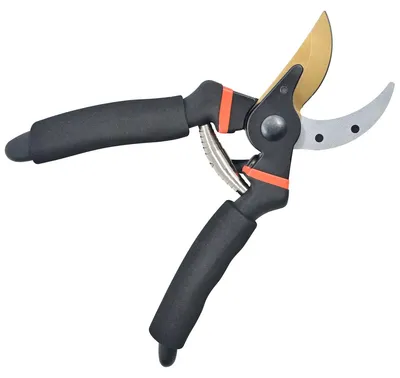 Produktbild von Bypass-Gartenschere 21,5 cm, Astschere für Rosen, Gehölze und Äste, Profi Gartenschere