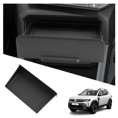 Zdjęcie produktu dla Pojemnik do przechowywania, montowany w konsoli środkowej, dla samochodu Dacia Duster 3, rocznik 2024