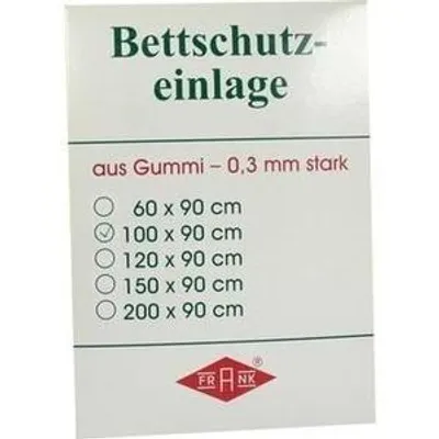 Produktbild von BETTEINLAGE Gummiplatte 0,3 mm 90x100 cm weiß 1 St.