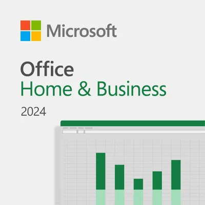 Produktbild von Microsoft Office Home and Business 2024, Englisch, 1 Benutzer, unbefristete Lizenz, Windows/MacOS-Plattform, Einzelhandel