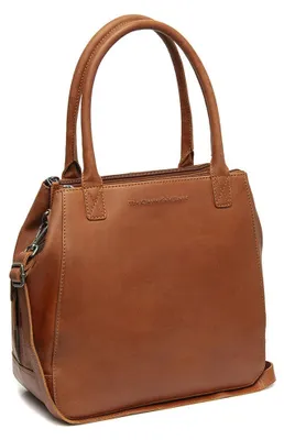 Immagine prodotto di The Chesterfield Brand Pelle borsetta borsa a tracolla Solvin Leather Shoulderbag Cognac marrone