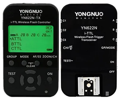 Obrázok produktu pre Bezdrôtový bleskový spúšťač - E-TTL spúšťač - Vysokorýchlostná synchronizácia - Pre Nikon