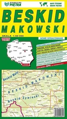 Immagine prodotto di Mappa turistica di Beskid Makowski 1:60 000