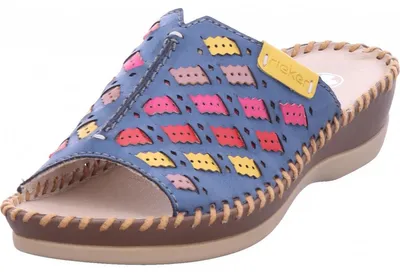 Produktbild von Rieker Pantolette blau in Gr. 36