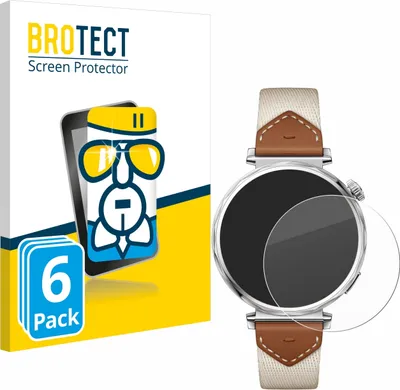 Produktbild von 6x BROTECT Schutzglas für Huawei Watch GT 5 (41 mm) Schutzfolie Panzer Folie Glas Display Schutz klar