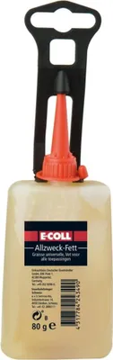 Produktbild von 10 Stück E-COLL EU Allzweckfett 80g Flasche (Gewindeschneidpaste und Fette)
