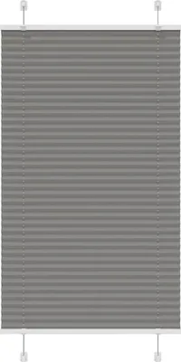 Immagine prodotto di vidaXL Tenda plissettata antracite 70x150 cm larghezza tessuto 69,4 cm poliestere