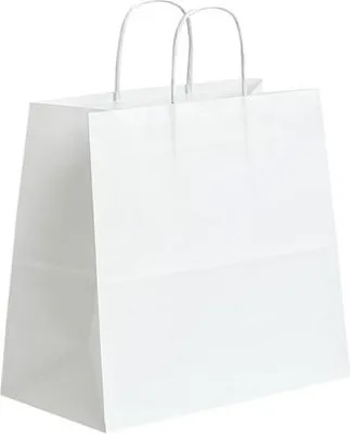 Produktbild von Papiertüten 400 x 180 x 390 Weiß