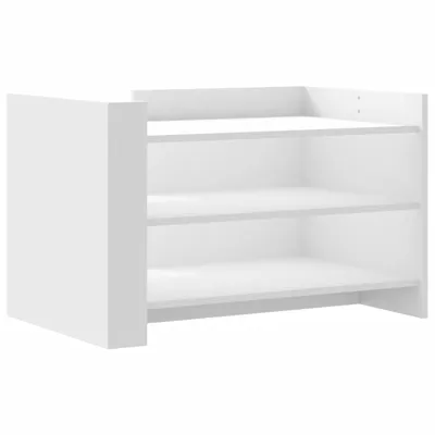 Immagine prodotto di vidaXL Tavolino bianco 80x50x50 cm Materiale a base di legno