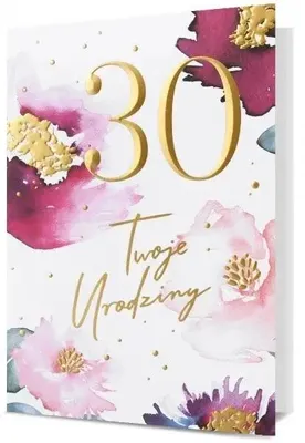 Obrázok produktu pre B6 Prianie k narodeninám 30