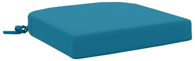Imagen del producto de Cojín de asiento de 1 pieza SOEST 100% Poliéster Azul Claro