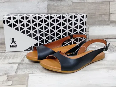 Produktbild von 2Go flache Sandalette in schwarz 37