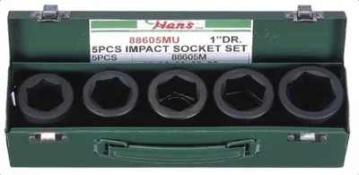 Produktbild von HANS Kraft-Stecknuss-Satz 88605MU Metallcontainer