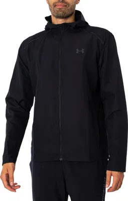 Produktbild von Under Armour Launch Kapuzenjacke, Schwarz XL