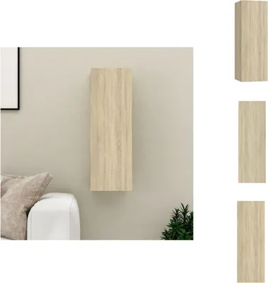 Produktbild von vidaXL TV-Schrank Sonoma-Eiche 30,5x30x90 cm Holzwerkstoff -  TV-Möbel