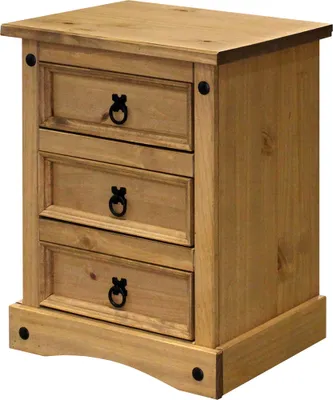 Immagine prodotto di Comodino 3 cassetti  cera