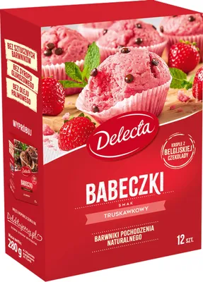 Obrázek produktu pro Muffiny s příchutí jahod 280 g