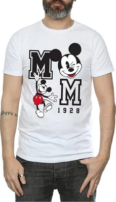 Produktbild von Disney - T-Shirt für Herren BI1714 (XXL) (Weiß)
