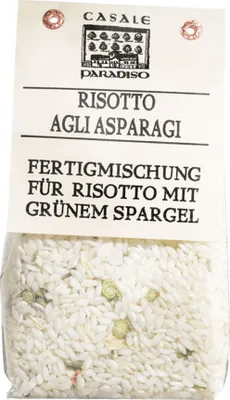 Produktbild von Casale Paradiso Risotto agli Asparagi, mit grünem Spargel 300 gr.
