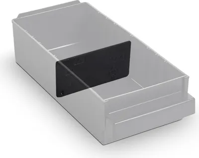 Produktbild von raaco ESD 150-01, Teiler-Set, Schwarz, Polypropylen (PP), Drawer 150-01, 64 mm, 1,4 mm