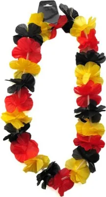 Produktbild von Blumenkette "Schwarz Rot Gold" Deutschland