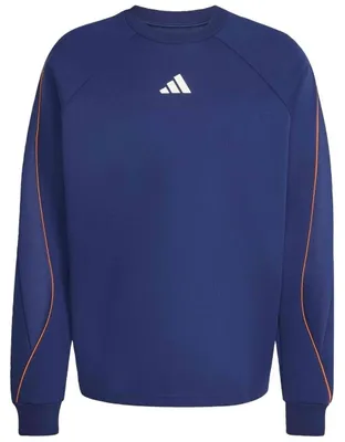 Productafbeelding van Sweatshirt Adidas Crewneck Sweatshirt "DKBLUE/OWHITE/PUOR" voor Uni