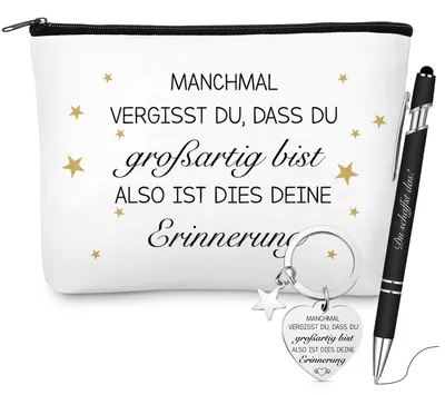 Productafbeelding van Make-uptas met pentagrammotief, 23 x 15 x 5 cm, voor het opbergen van make-up
