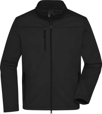 Produktbild von James & Nicholson Softshelljacke Herren JN1172 Gr. L black