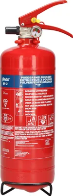 Produktbild von Alecto AL-BP2 - Pulverfeuerlöscher 2 kg