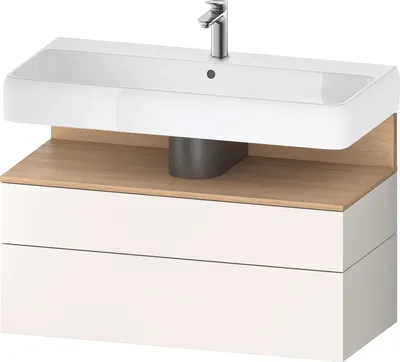 Produktbild von DURAVIT QA4395030840010 QAT WTU WH Ek. 990x470x590 Wß Smt H3H