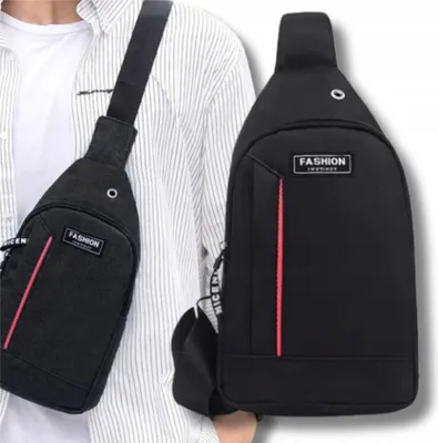 Obrázok produktu pre EDIBAZZAR | Pánska športová taška cez rameno batoh mestský hip bag univerzálna taška