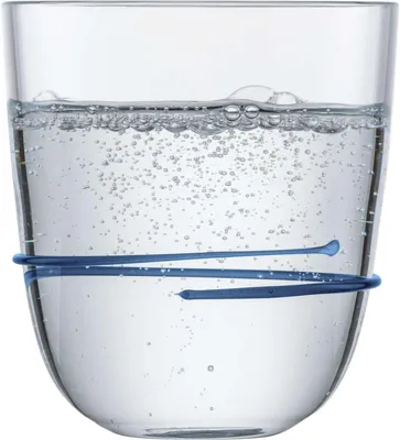 Produktbild von Zwiesel 4 Stück a 2 Stck. BECHER AURA 42 BLAU 121689 + Geschenk  handmade