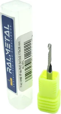 Obrázek produktu pro Fréza na dřevo pro PVC, 1 břity, VHM 2 x 12 x 3,175 x 38