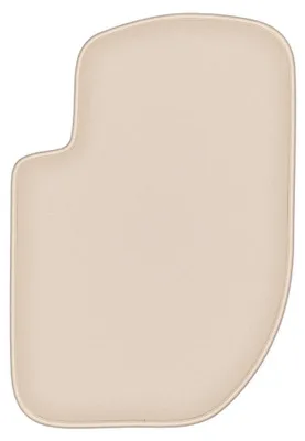 Produktbild von Fahrermatte Velours für Land Rover Freelander I 1996-2006 (SUV) – 1-tlg, Beige, passgenau – Wielganizator FORTUNA