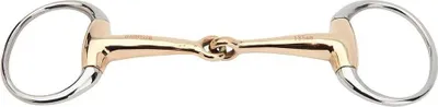 Immagine prodotto di Horka Joined Eggbutt 18 Mm Snaffle Golden 15,5 cm Golden 15,5 cm