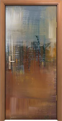 Produktbild von Türposter 90x200 cm Türaufkleber Türtapete Türfolie Klebefolie Wand Kunst Abstrakte Abstraktion