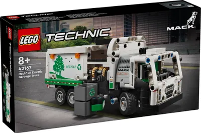 Zdjęcie produktu dla LEGO® Technic 42167 Elektryczna śmieciarka Mack® LR