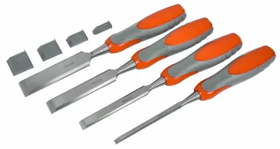 Imagen del producto de Juego de cinceles Avit, 4 piezas, modelo AV10010