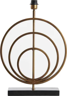 Image de Light & Living - lampe de table - Cassel - bronze - métal - luminaire individuel - E27 - 8056718