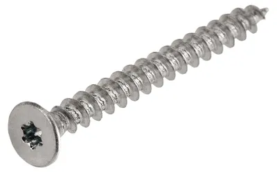 Image de 200 Piece Torx universal screw 4,0x40 T20 countersunk - Screwdriver 4x40mm 19 1517