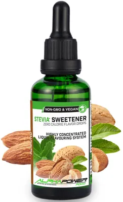 Produktbild von Stevia Flavours 50 ml ALMOND