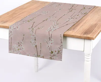 Produktbild von SCHÖNER LEBEN. Tischläufer Almond Blossom Mandelblütenzweige rosa