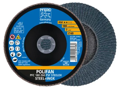 Produktbild von PFERD 67766185, 18 cm, 8500 RPM, 60 g, 10 Stück(e)