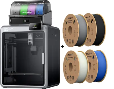 Produktbild von Creality K2 PRO Combo - 1002110100- 3D Drucker mit 4 KG Hyper PLA Filament Set (D)