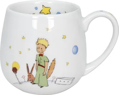 Produktbild von KÖNITZ 1111432362 Kuschelbecher 420 ml LE PETIT PRINCE - Secret (Französisch), Porzellan