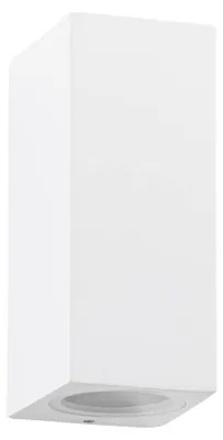 Produktbild von Lucande Außenwandleuchte Xava, up/down, weiß, 2-flg., GU10