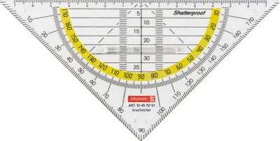 Productafbeelding van 10X BRUNNEN 104975701 Geometrisch driehoek, breukbestendig, helder glas
