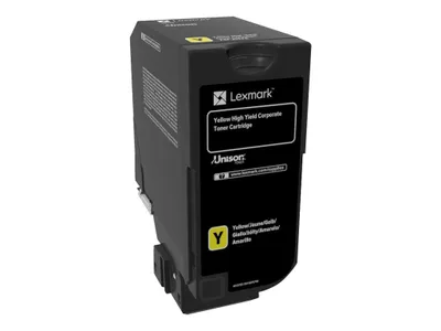 Produktbild von Lexmark Hohe Ergiebigkeit - Gelb - original